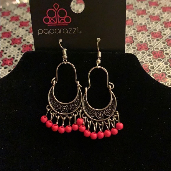 Hopelessly Houston-pink earrings
